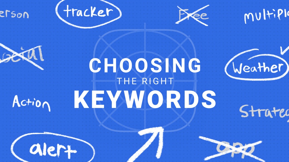 Choosing Keywords