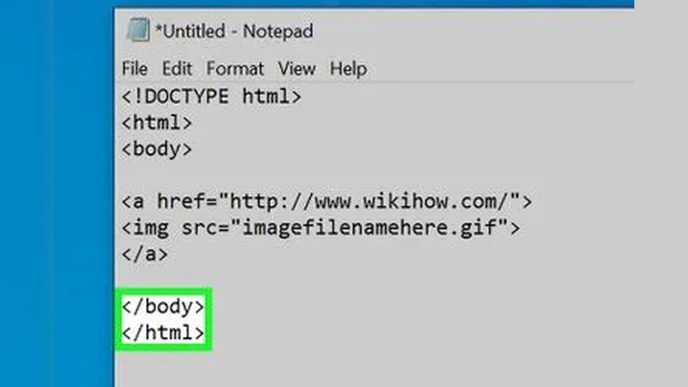 Html Code For A Link