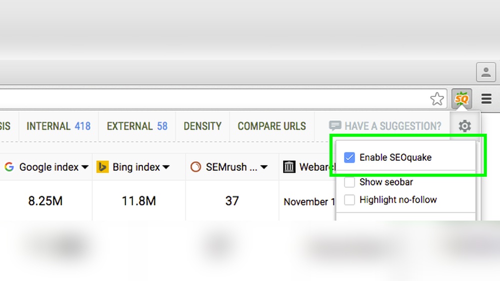 Seoquake Troubleshooting