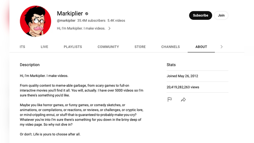 Youtube Description