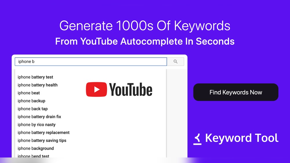 Youtube Keyword Tools