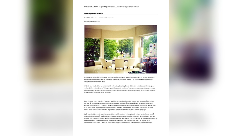 Hur Stockholms Byråer Skiljer Sig – Och Varför Vi Valde En Annan Väg