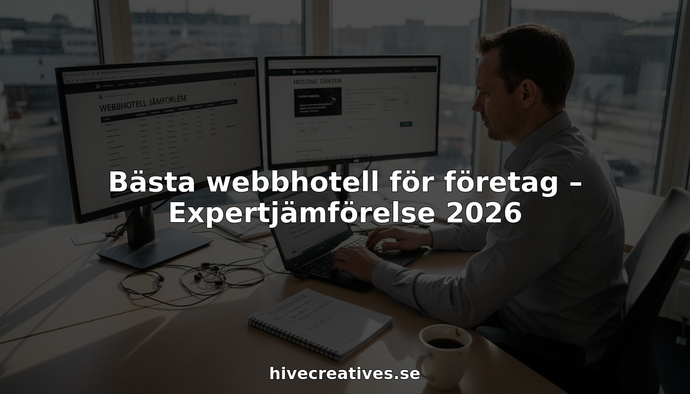 webbhotell för företag