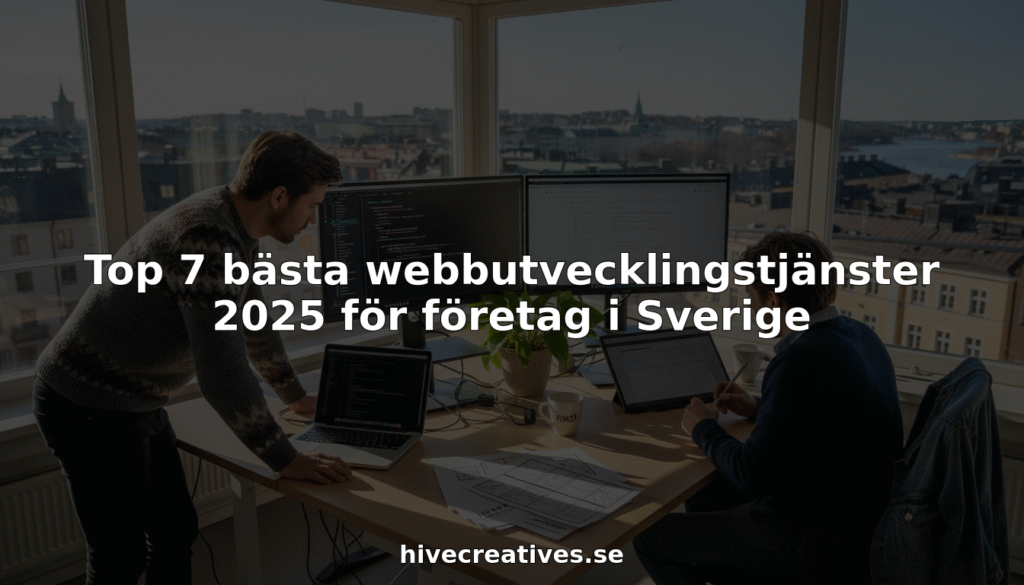 bästa webbutvecklingstjänster 2025