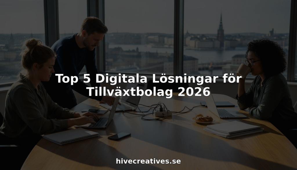 digitala lösningar för tillväxtbolag