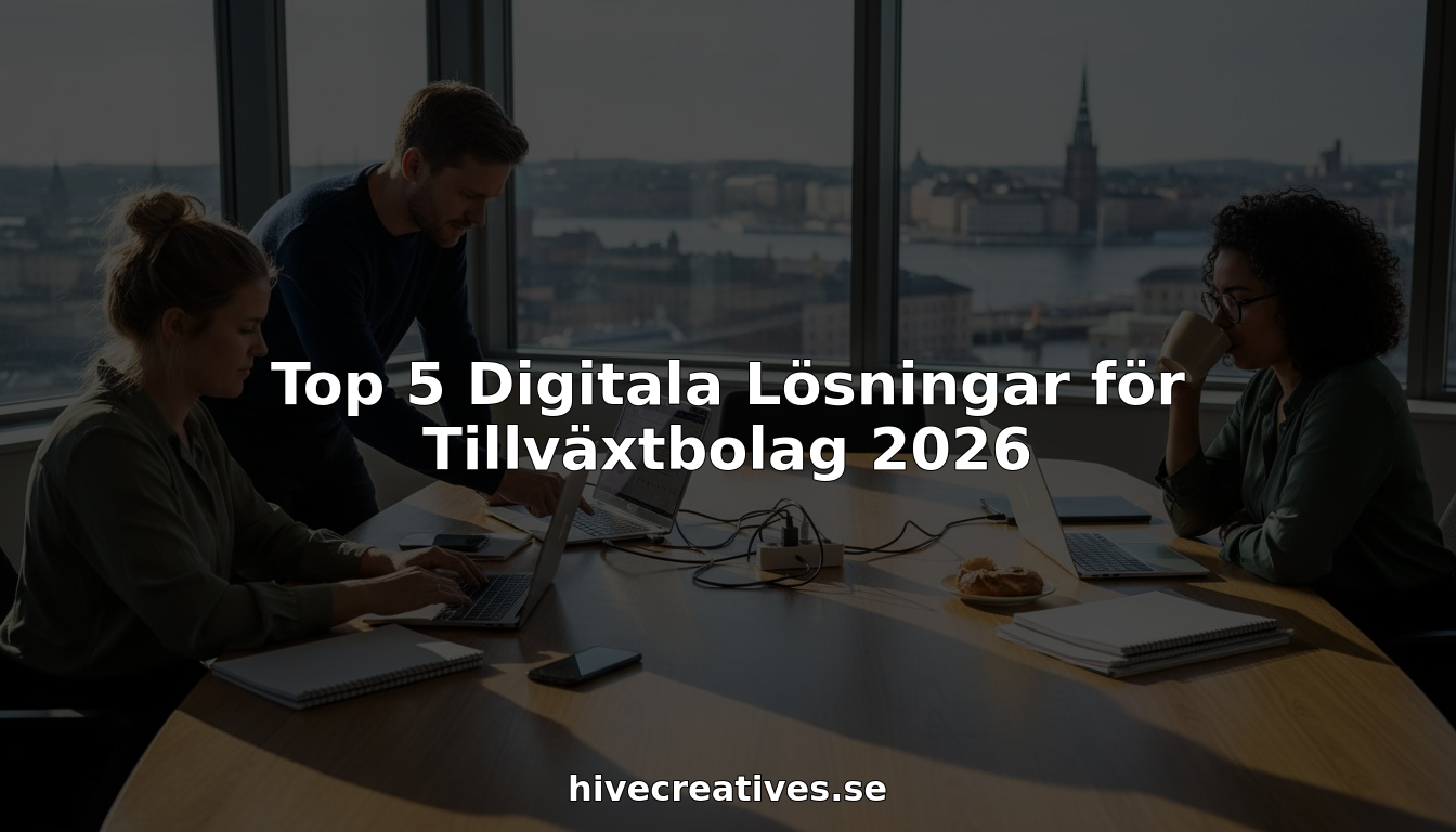 digitala lösningar för tillväxtbolag