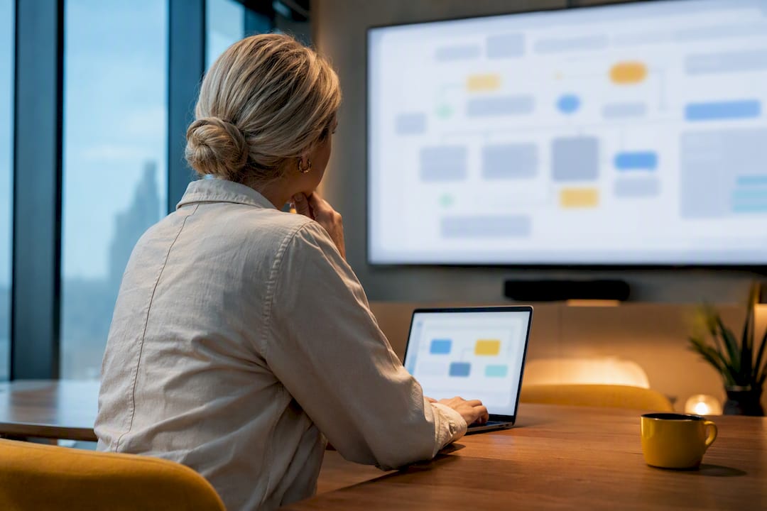 CRM-flöde för att kvalificera på skärmen