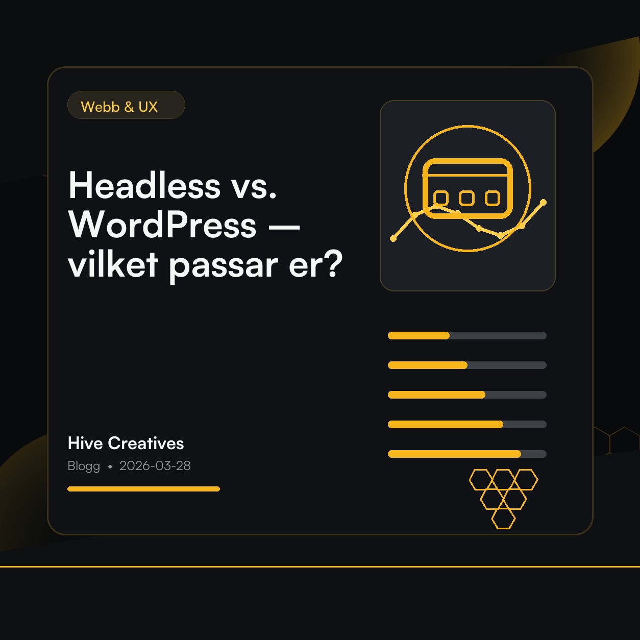 Headless vs. WordPress – vilket passar er?