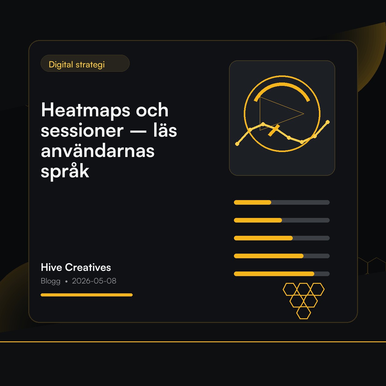 Heatmaps och sessioner – läs användarnas språk