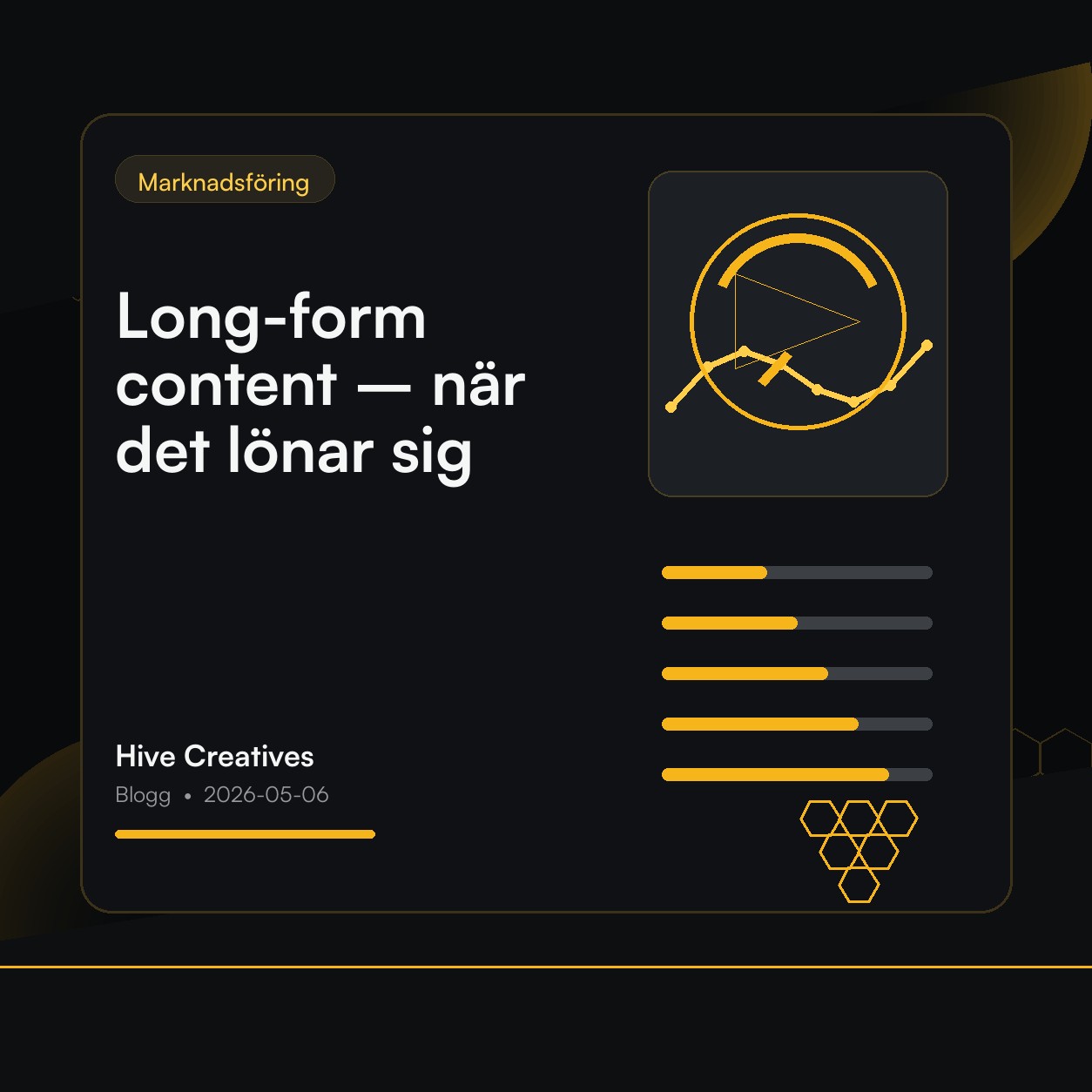 Long-form content – när det lönar sig