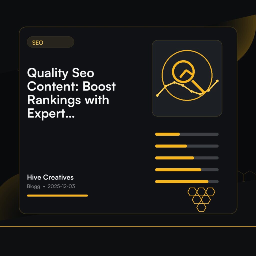 Quality Seo Content: Boost Rankings with Expert Writing Tips