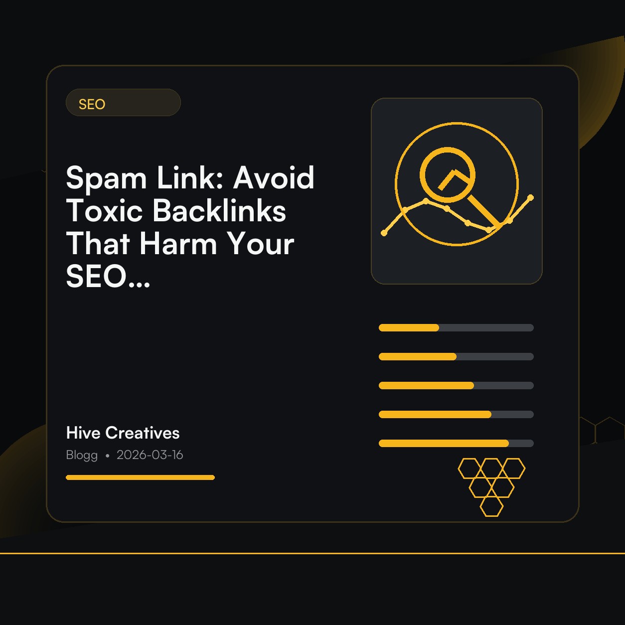 Spam Link: Avoid Toxic Backlinks That Harm Your SEO Rankings