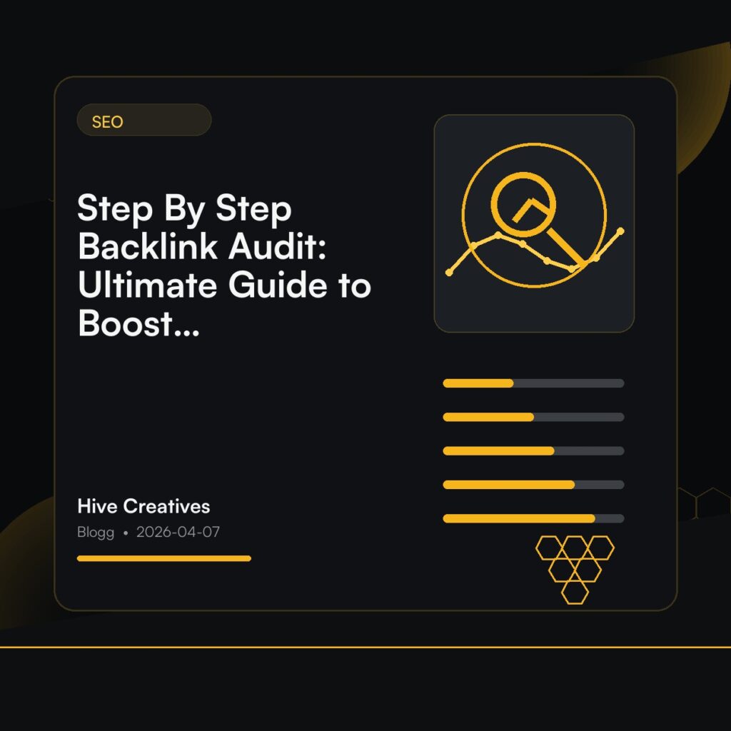 Step By Step Backlink Audit: Ultimate Guide to Boost SEO Fast