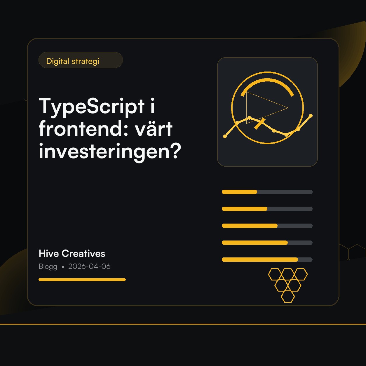 TypeScript i frontend: värt investeringen?