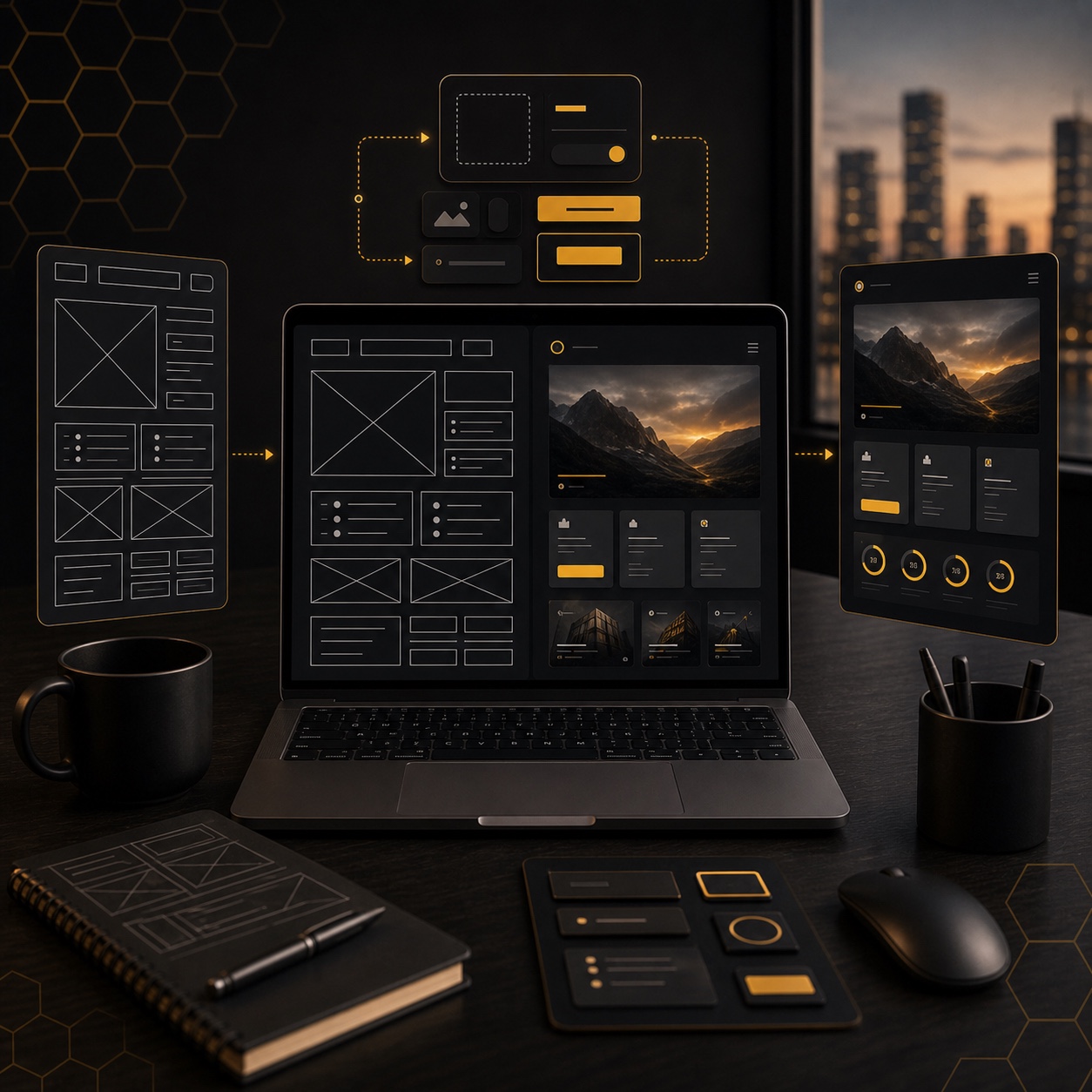 Wireframes vs. high-fi – när använda vad?